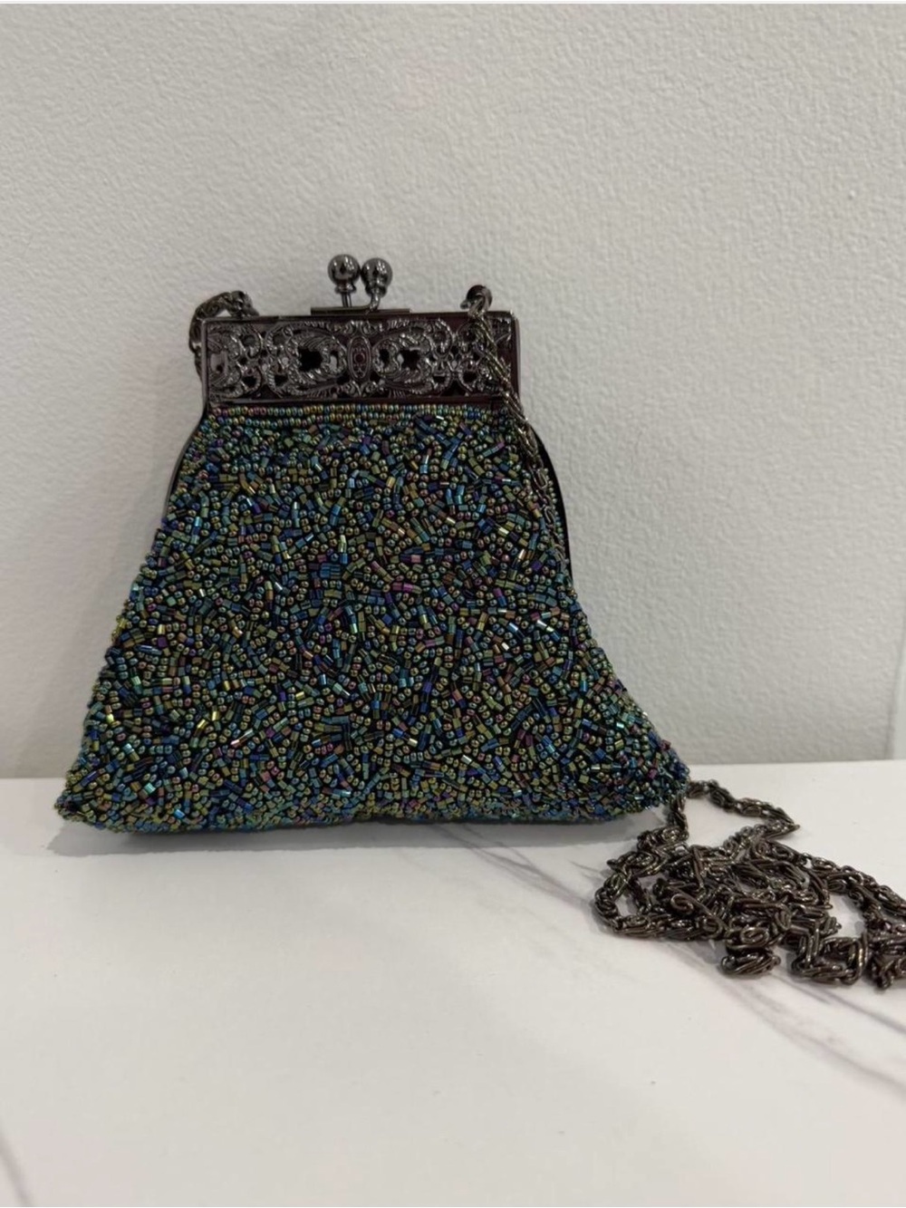 Vintage Beaded Evening Bag